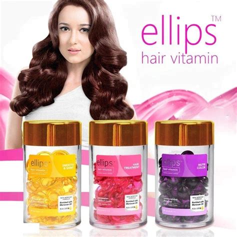 Ellips Hair Vitamin Oil Purple 1ml X 50pcs Lmching Group Limited