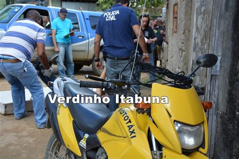 Moto taxista é assassinado quatro tiros em Itabuna BA UNIVERSO DA