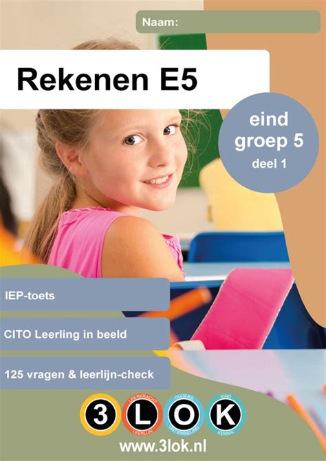 Toetsboek Rekenen Eind Groep Groep Cito Leerling In Beeld