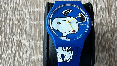 Swatch Snoopy Woodstock Peanuts HEE HEE HEE SO29Z106 YouTube