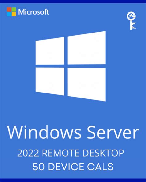 Buy Windows Server 2022 Remote Desktop Services 50 User Cals