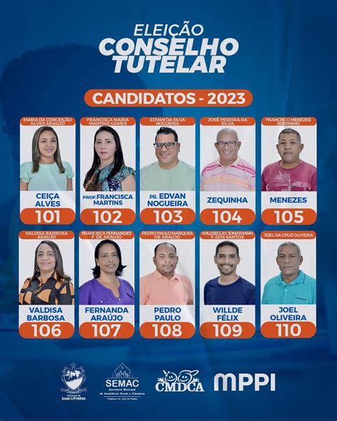 Conheça Os Candidatos Ao Conselho Tutelar De José De Freitas Jfnews