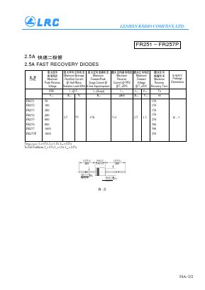 Fr Datasheet Pdf Leshan Radio Company