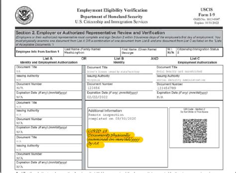 Form I Examples Related To Temporary Covid Policies Off