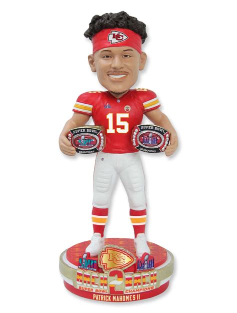 kansas city chiefs patrick mahomes    bobble head red