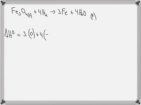 Solved Calculate The Reaction Enthalpy For The Conversion Of Pyrite