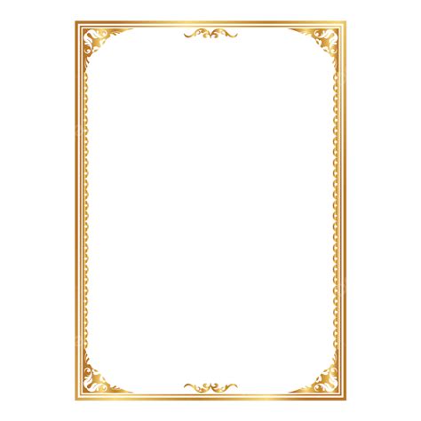 Luxury Gold Border Vector Design Images Luxury Gold Border Design