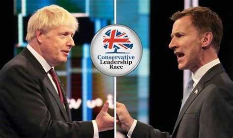 Tory Leadership Debate Poll Results ‘move Over Hunt Readers Verdict