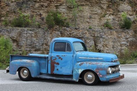 1951 Ford F 1 Rat Rod Pickup Restomod 350ci Auto Pdb Ps Patina Nice F100 F1 For Sale In House