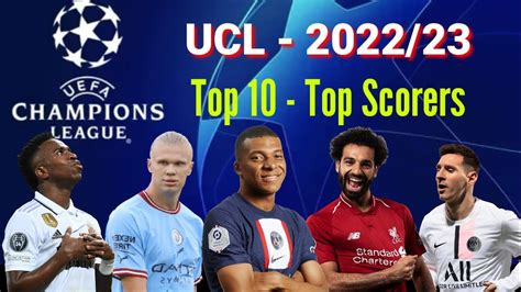 Ucl Top Scorers Uefa Champions League Top 10 Top Scorers Haaland