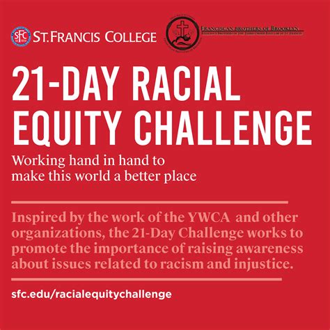 21 Day Racial Equity Challenge Presented Sfc… St Francis College