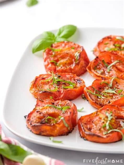 Oven Roasted Tomatoes FIVEheartHOME