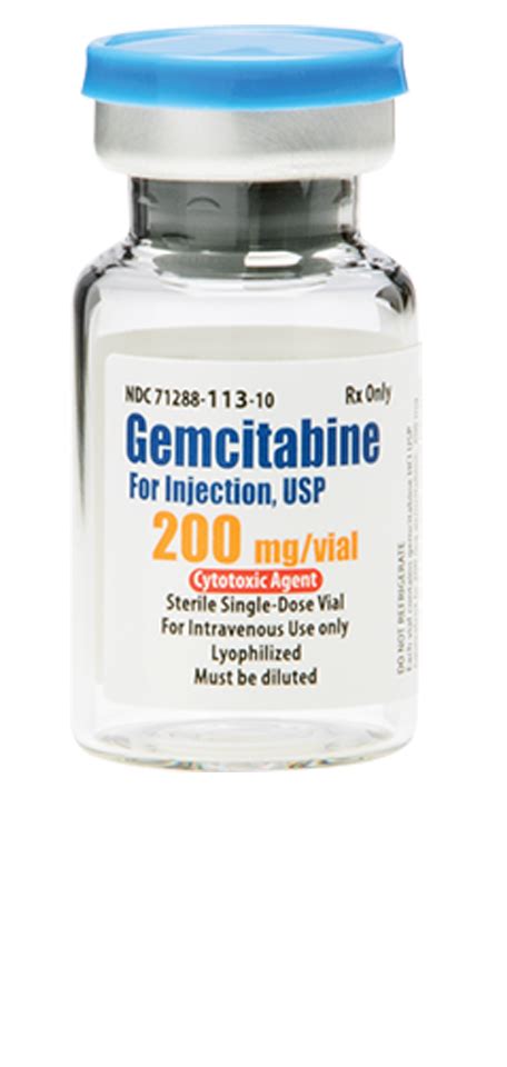 Gemcitabine For Injection USP Gemzar Meitheal Pharmaceuticals