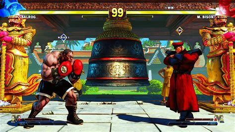 Balrog Vs M Bison Hardest Street Fighter 5 YouTube