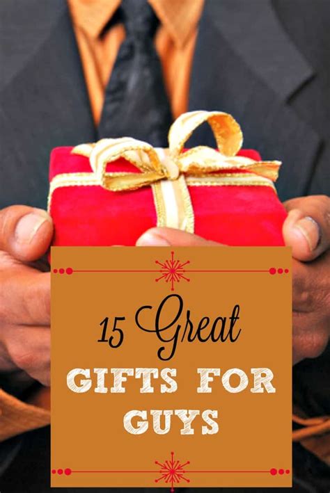 15 Great Gifts For Guys: A Man-Approved Gift Guide • Housewife How-To's®