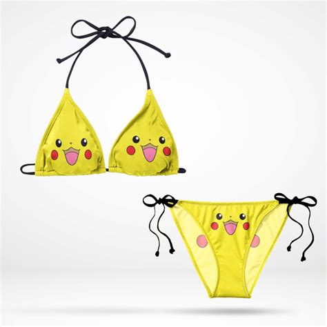 Pokemon Pikachu Bikini Set LIMITED EDITION Bikinis Bikini Set Pokemon