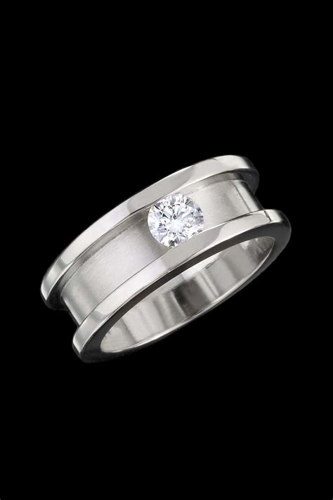 mens diamond ring eclipse mens white gold rings men diamond ring