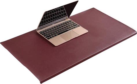 Amazon Desk Pad PU Leather Mouse Pad Smooth Writing Mat With