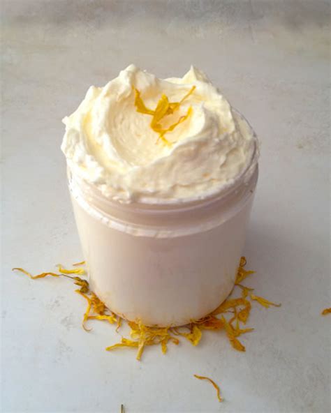 DIY Whipped Lemon Shea Butter Cream for Moisture, Strength, and Growth ...