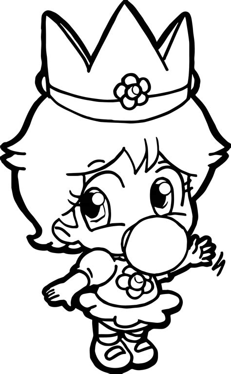 Baby Mario Coloring Pages Printable Coloring Pages