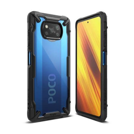 Ringke Fusion X Xiaomi Poco X3 NFC Case Black Opiniones