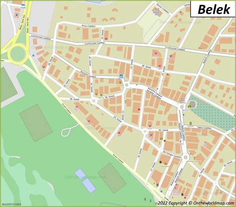 Belek Map | Turkey | Discover Belek with Detailed Maps