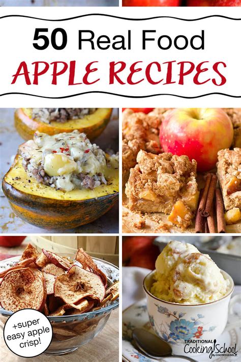 50 Real Food Apple Recipes + Super Easy Apple Crisp