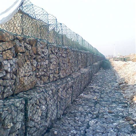 Galvanized Rockfall Barrier Mesh Slope Protection Net Stone Falling