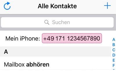 Eigene Nummer Anzeigen So Geht Es