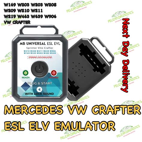 Mercedes Esl Steering Lock Emulator Quick Delivery