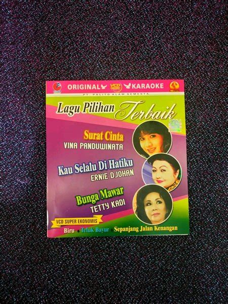 Jual Kaset VCD Original Lagu Karaoke Lagu Pilihan Terbaik VINA