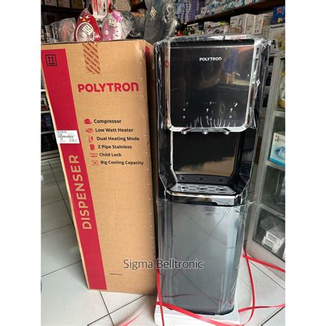 Jual Dispenser Galon Bawah Polytron PWC 615 Pakai Kompresor 3 Kran