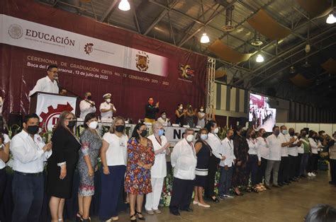 Casi 900 Alumnos Del Cbtis 79 Protagonizan Evento De Graduación