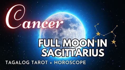 ♋ Cancer 🌕 Fullmooninsagittarius 🌔 May 23 2024 🔮 Tagalog Tarot