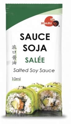 Sauce De Soja Sal Japonaise Ml Sachet Sac De Sachets