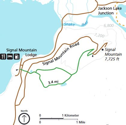 Signal Mountain campground map – Mary Donahue