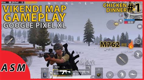 Vikendi PUBG Gameplay On Google Pixel XL Snow Map Gameplay M762