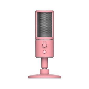 Razer Seiren X Microphone Condensateur Usb Pour Le Streaming Rose