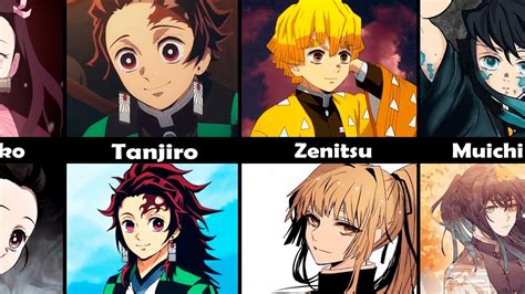 Characters Of Demon Slayer In The Adult Version Youtube