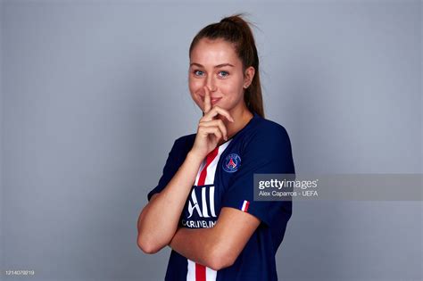 Jordyn Huitema Of Psg Poses During The Uefa Women S Champions League