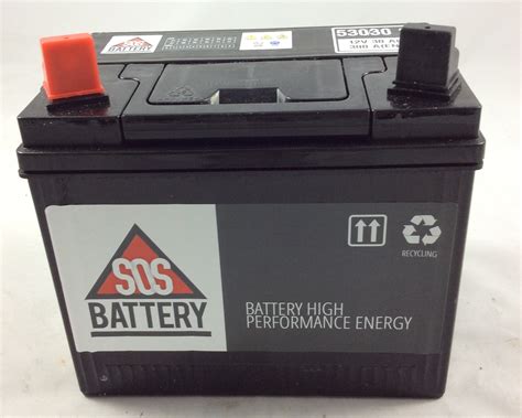 Batteria Sos Battery 12v 30ah 300aen 53030s Ermetica Sos Battery Vendita Batterie Online A