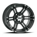 14x8 ITP SS212 Black Finish UTV Wheel With 4 137 Bolt Pattern