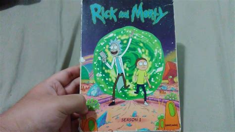 Rick And Morty Season 1 Dvd Unboxing Youtube