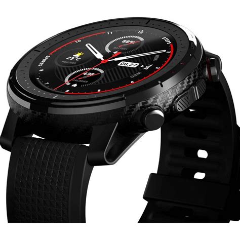 Amazfit Stratos Smartwatch Negro Pccomponentes