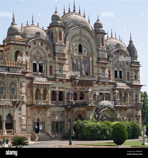 Part of the 19th century Laxmi Vilas palace, Vadodara, built by the ...