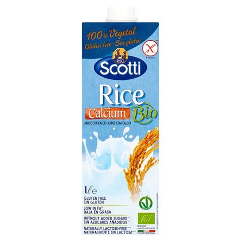 Riso Scotti Bio Vegetable Drink From Rice With Calcium 1 L Tesco