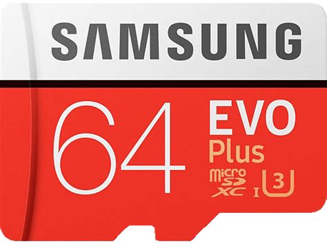 SAMSUNG Evo Plus, Micro-SDXC Speicherkarte, 64 GB, 100 MB/s | MediaMarkt