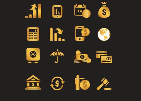 Business And Finance Icons 8484139 Vector Art At Vecteezy