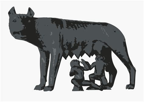 Capitoline Wolf Of Roman Kingdom - Romulus And Remus Png , Free Transparent Clipart - ClipartKey