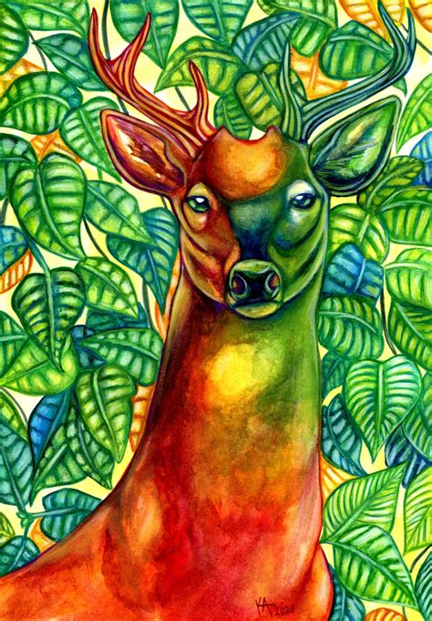 #deer art | Tumblr